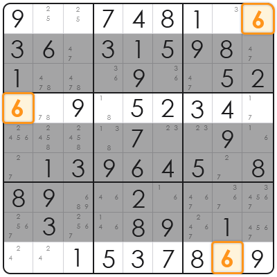 easy sudoku 6x6